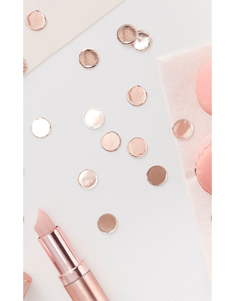 Hen & Wedding Rose Gold Table Confetti
