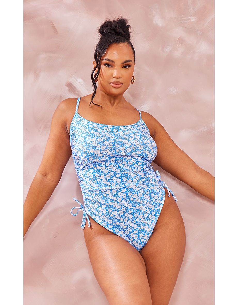 Lace up back swimsuit deals