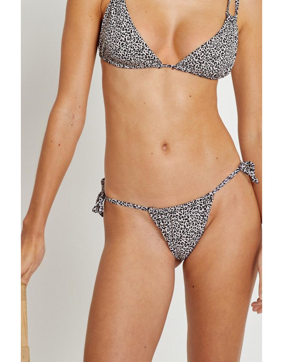 Animal Print Bikini Bottoms