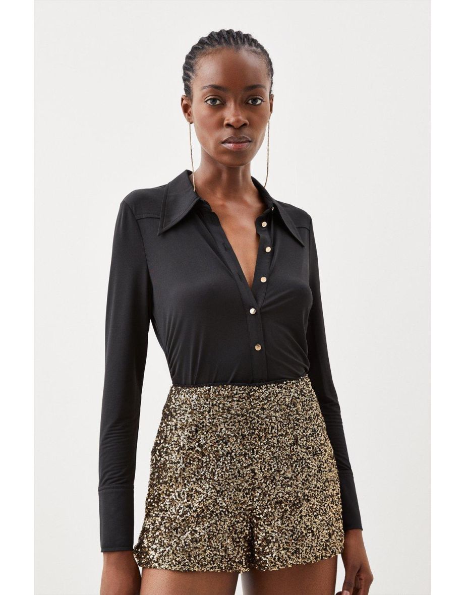Karen millen shorts hotsell