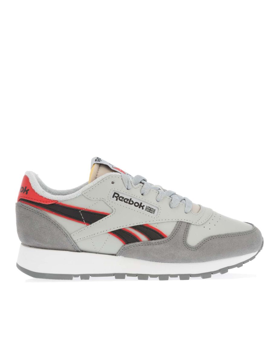 Men's Reebok Classic Leather Shoes in Grey