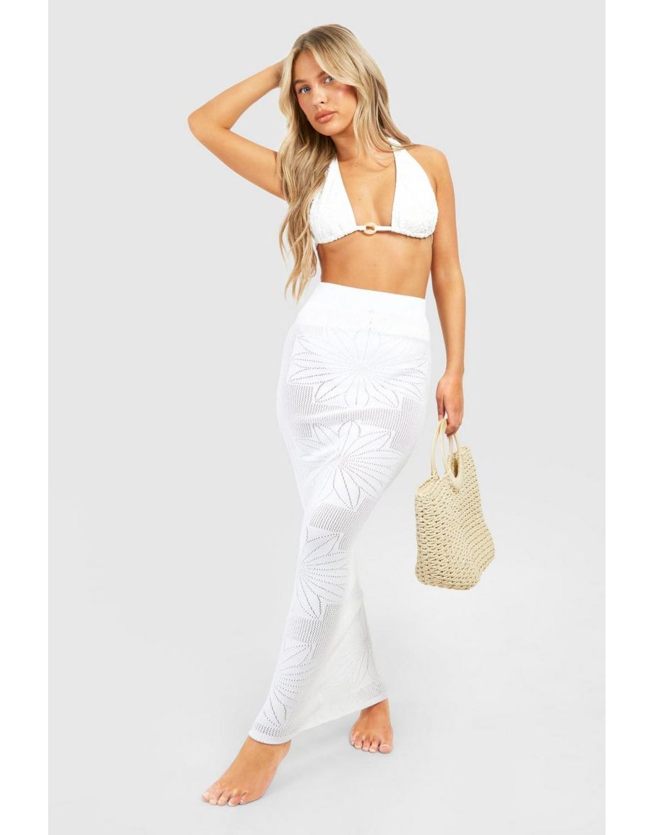 Knit beach skirt clearance
