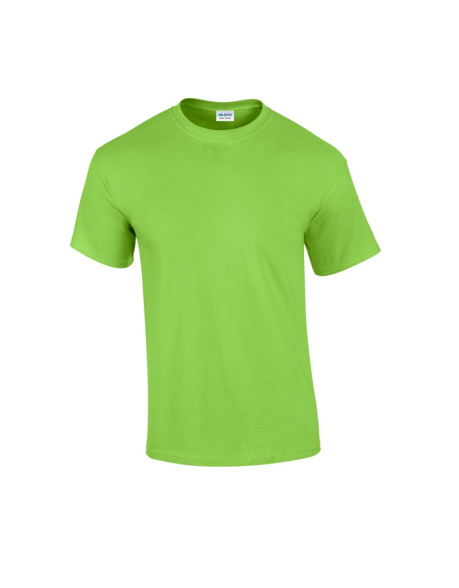 Gildan Mens Ultra Cotton T-Shirt - Lime