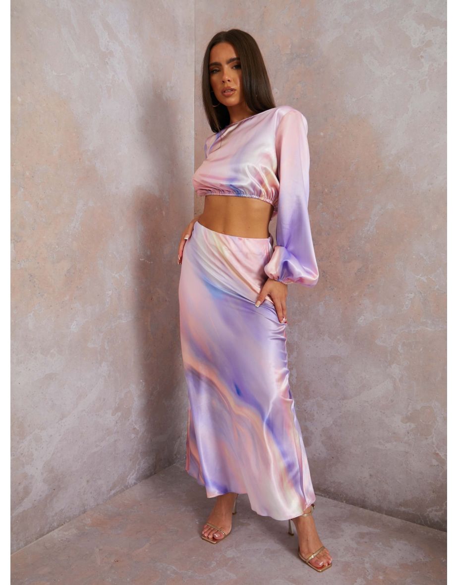 Maxi slip skirt best sale