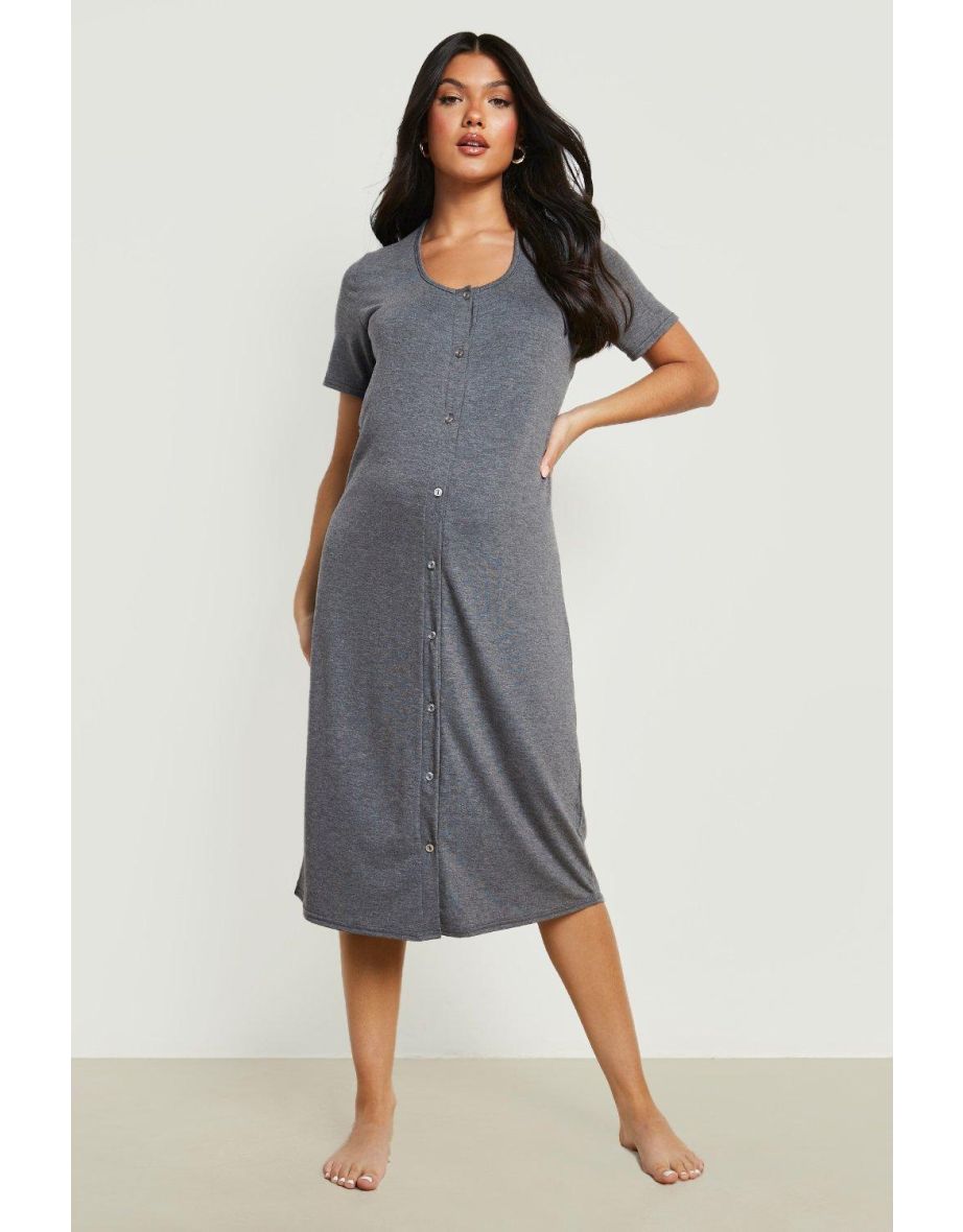 Button front sales nightie