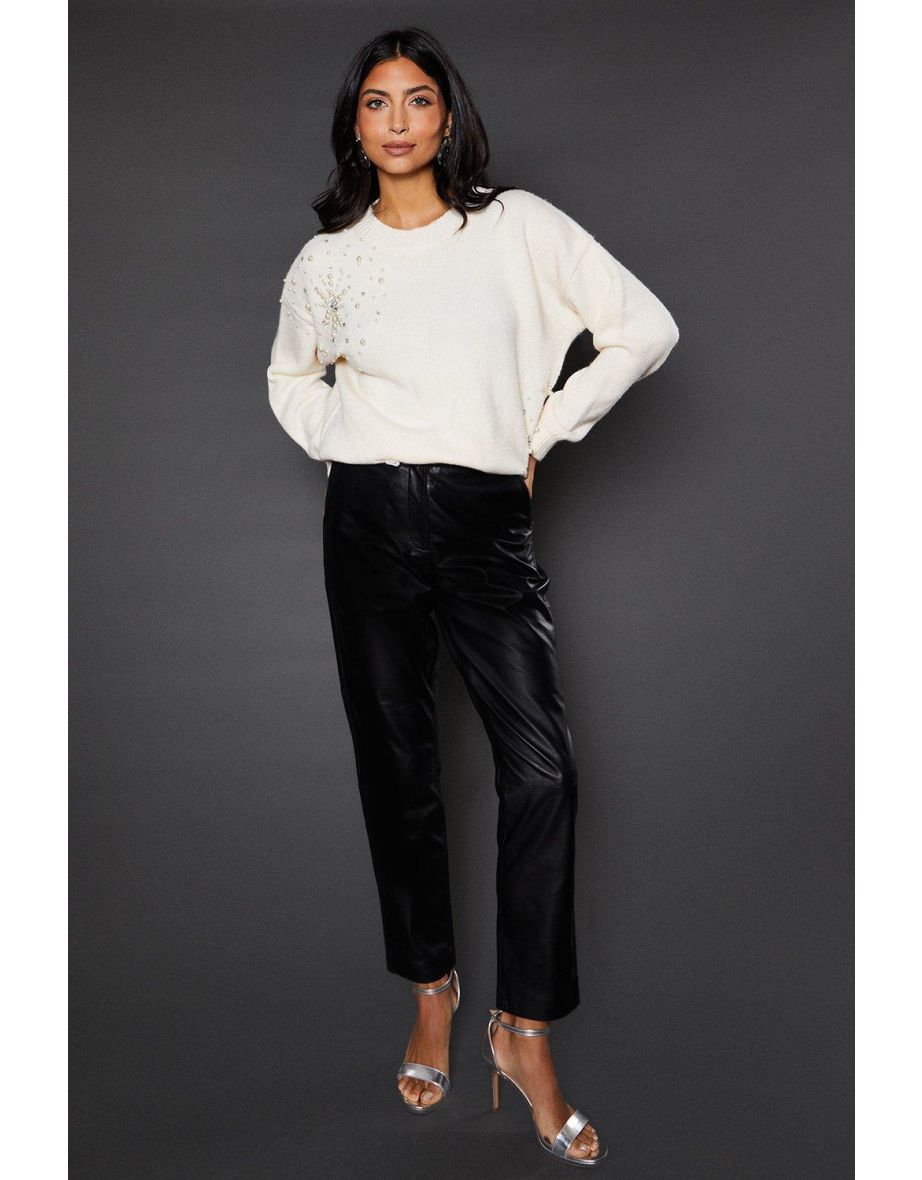Pearl Star Embellished Jumper