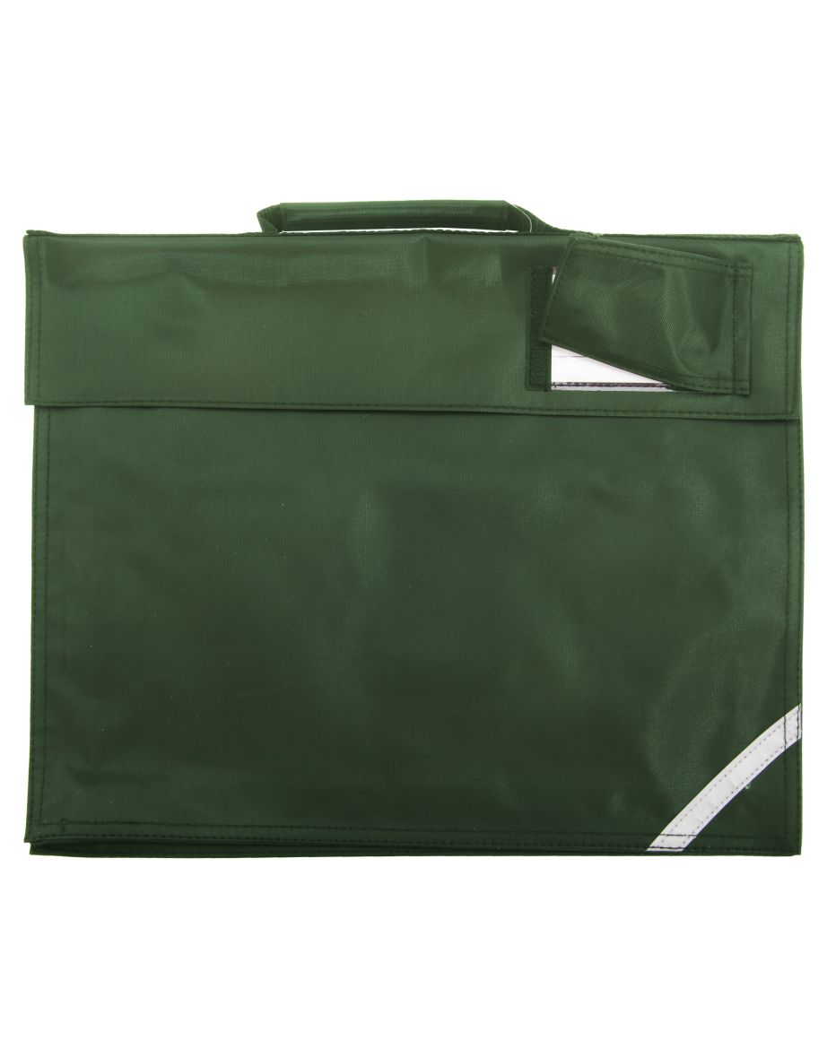 Quadra Junior Book Bag - 5 Litres (Pack of 2) - Bottle Green