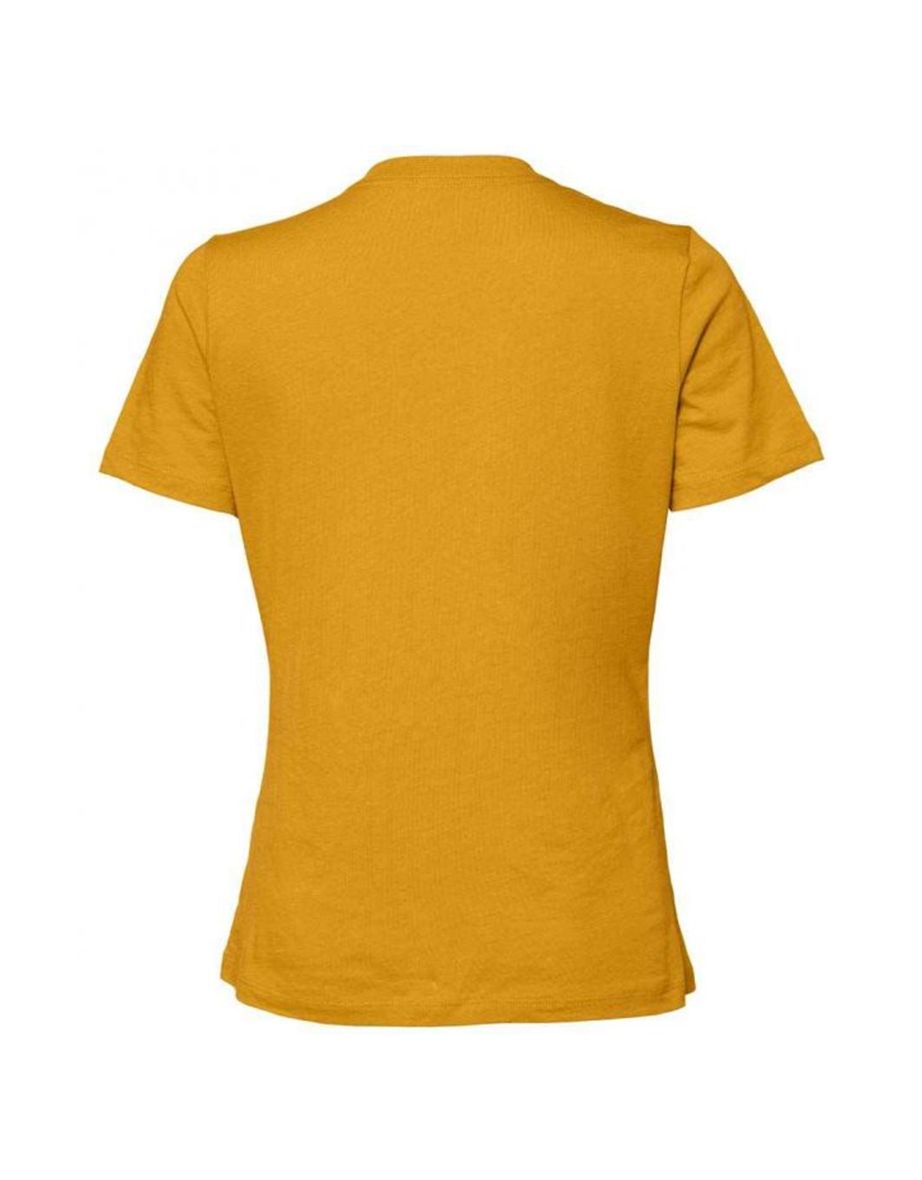 Bella + Canvas Womens/Ladies Jersey Short-Sleeved T-Shirt - Mustard Yellow - 1
