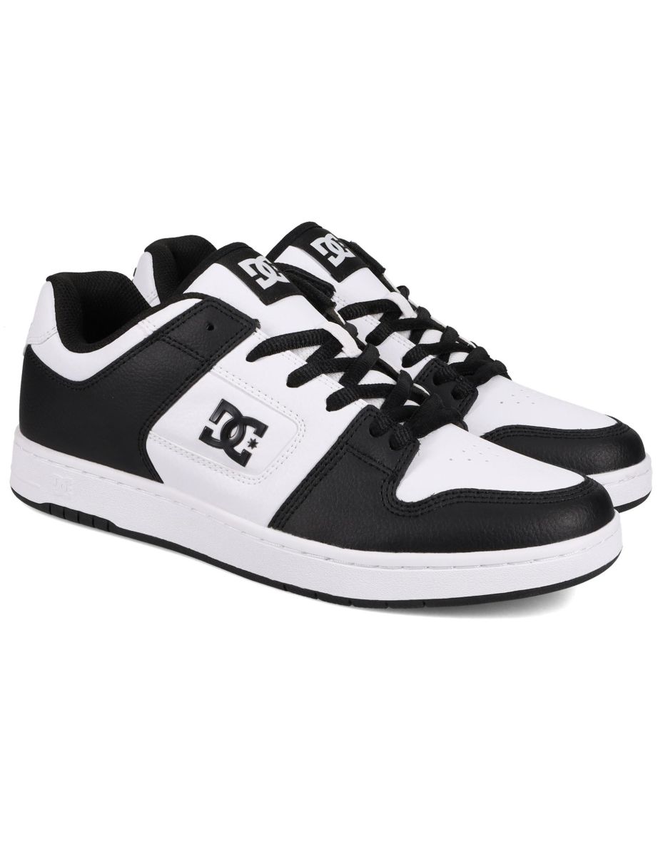 DC Shoes Mens Manteca Low Rise Skater Leather Trainers Sneakers Shoes