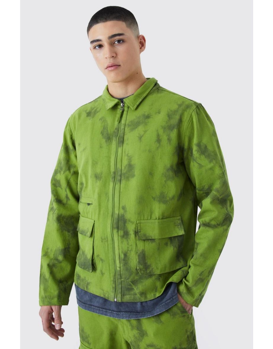 Boohooman harrington clearance jacket