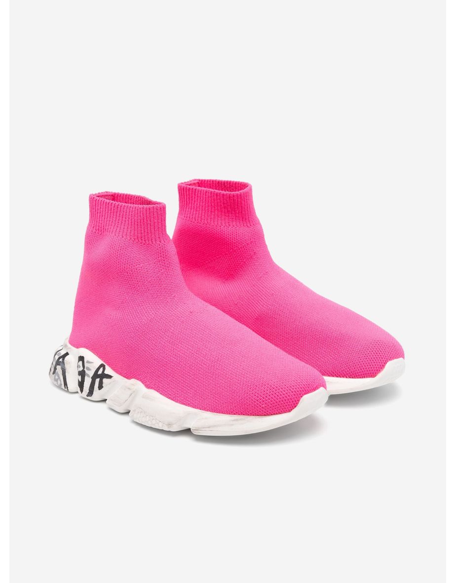 Kids balenciaga speed trainers hotsell