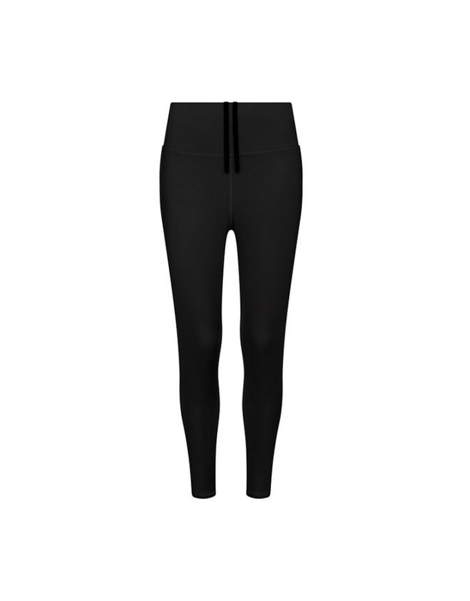 Awdis Womens/Ladies Recycled Materials Leggings - Jet Black