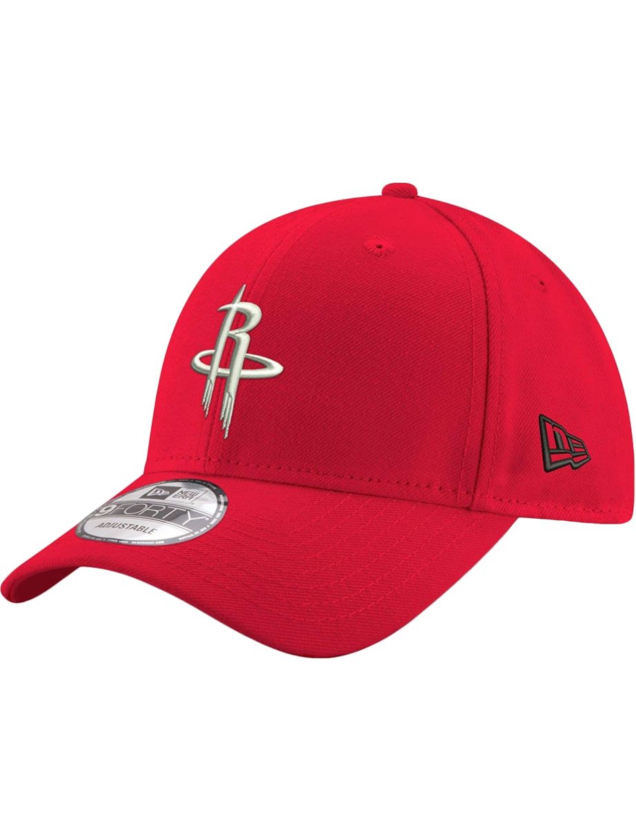 New Era Mens Houston Rockets 9FORTY NBA Adjustable Baseball Cap Hat - Red