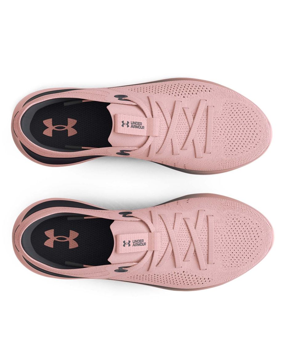 Women's Under Armour Flow Synchronicity Running Shoes in Pink - 4