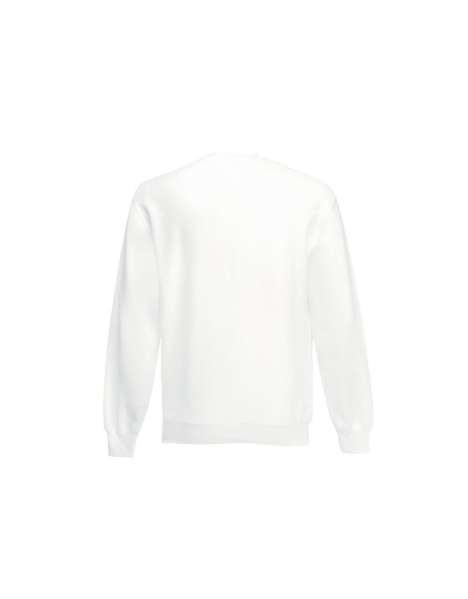 Fruit Of The Loom Kids Unisex Classic 80/20 Set-In Sweatshirt (Pack of 2) - White - 1