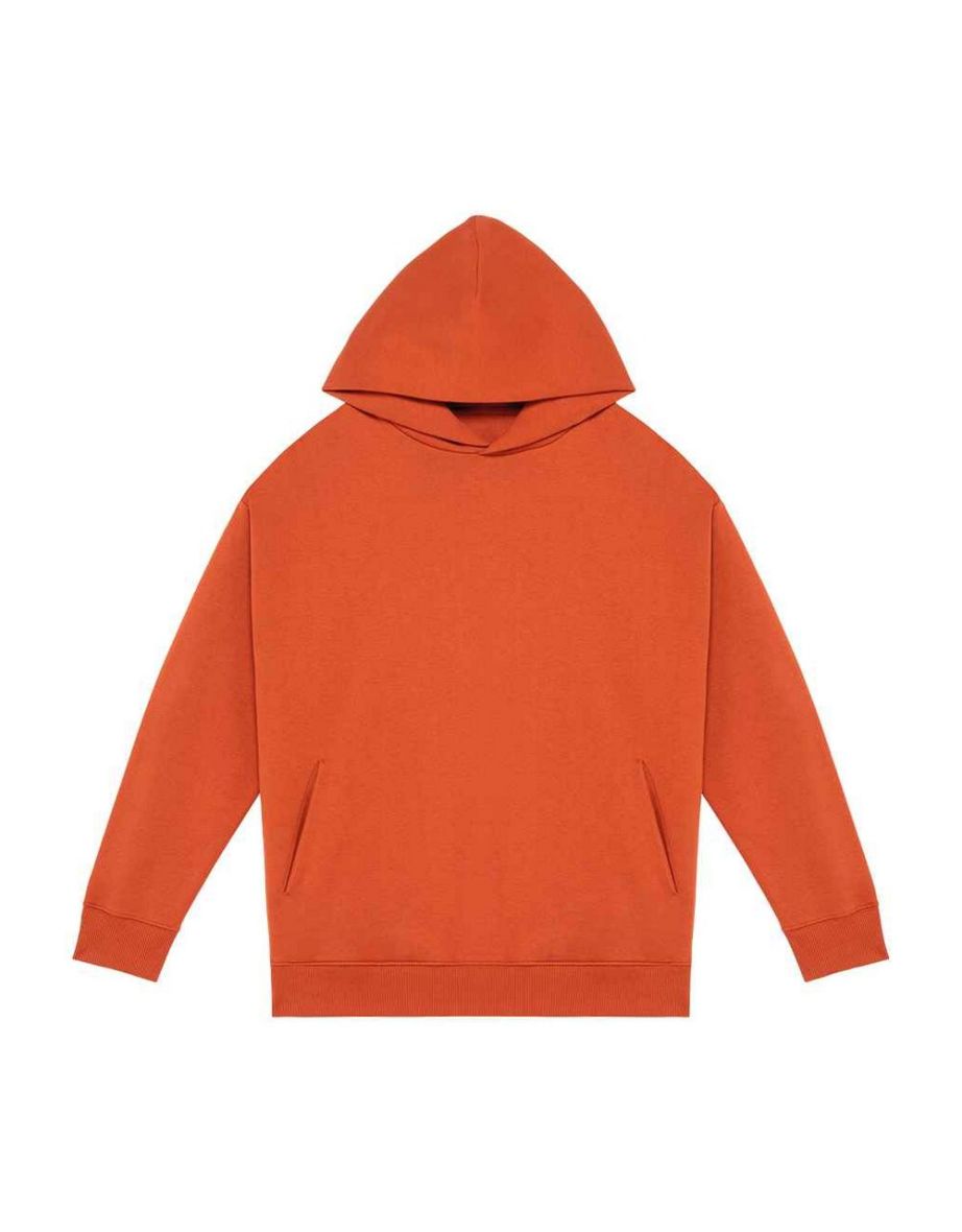 Native Spirit Unisex Adult Oversized Hoodie - Burnt Brick
