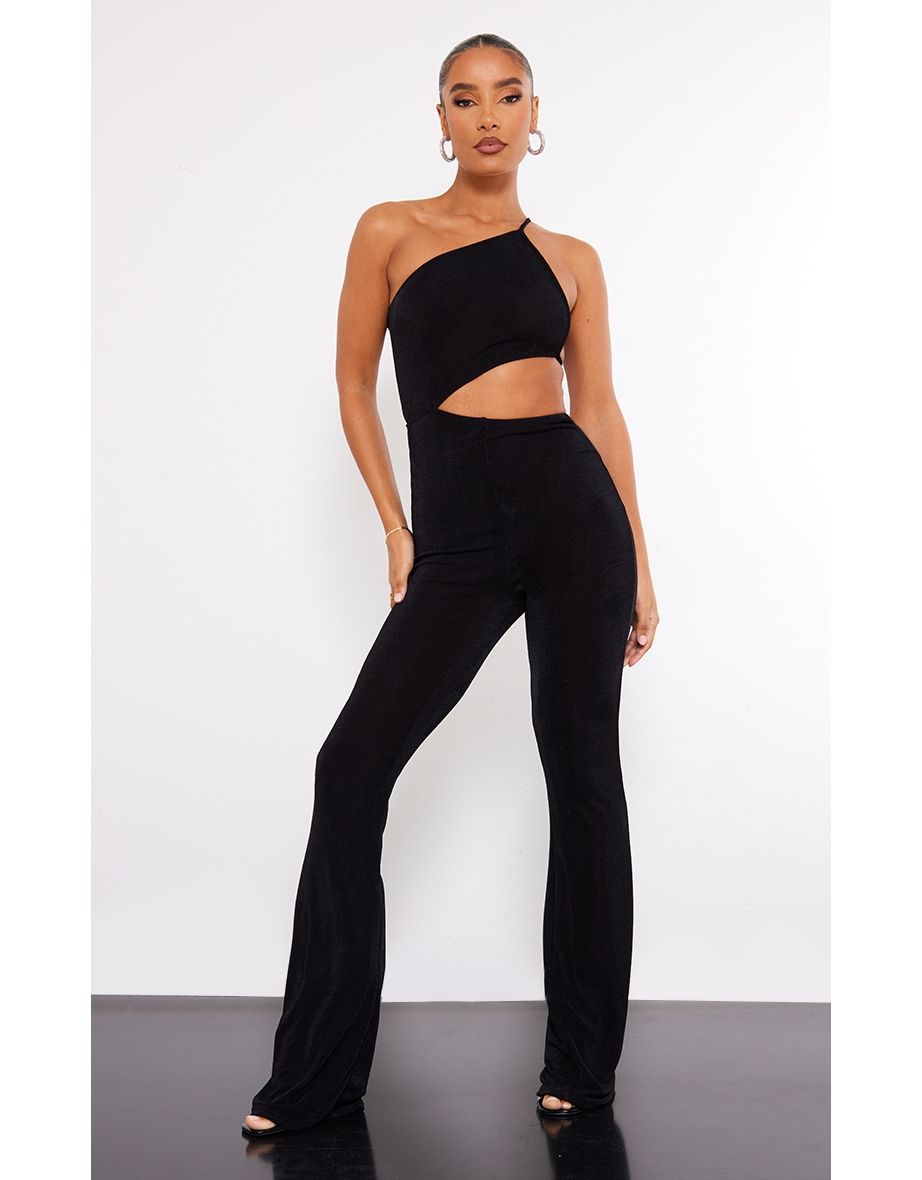 One shoulder cut hotsell out jumpsuit