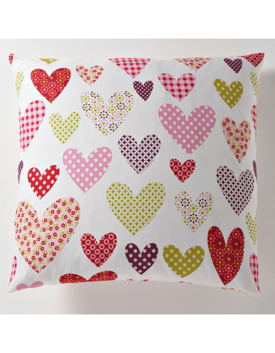 Childs Heart Print Single Pillowcase