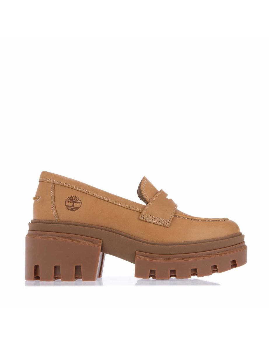 Women's Timberland Loafer Shoes in Cream