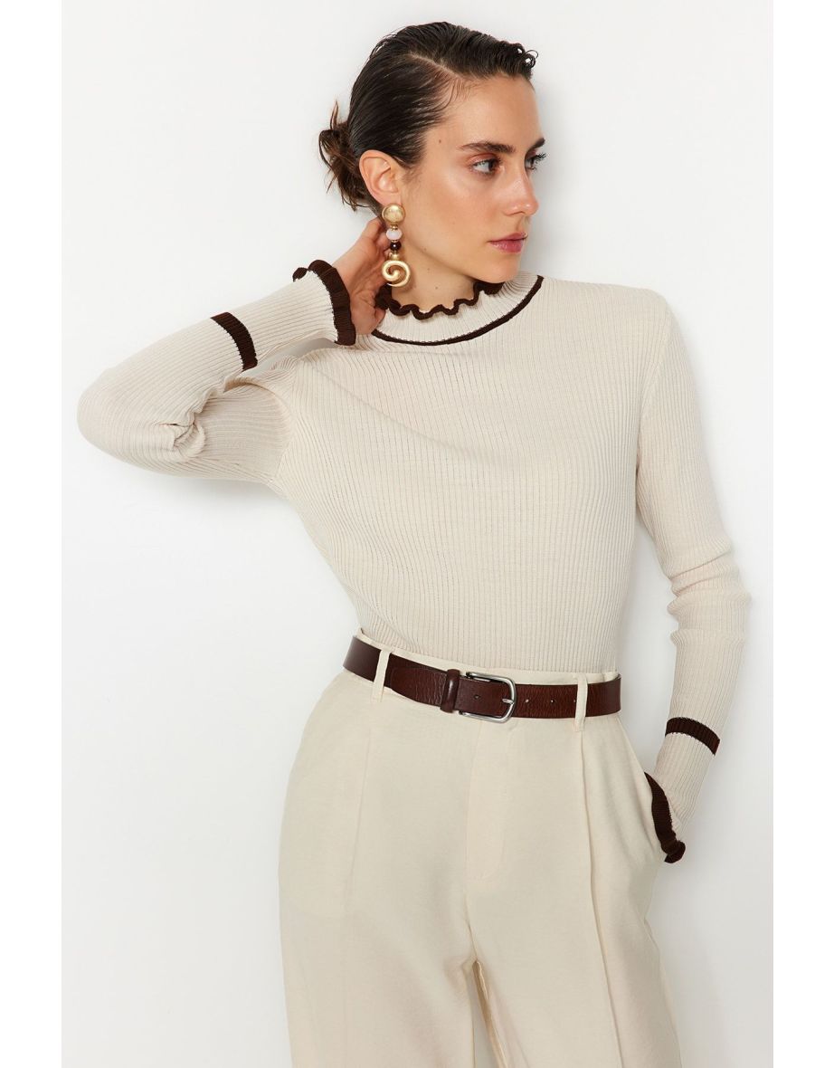 Sweater - Beige - Regular fit - 6