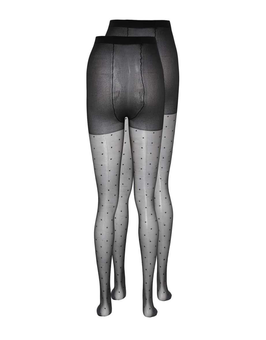 Plus Size Panty-hose - Black - 7