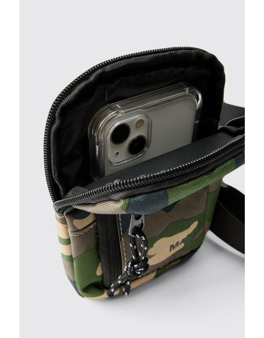 MAN Camo Cross Body Bag - camo - 3