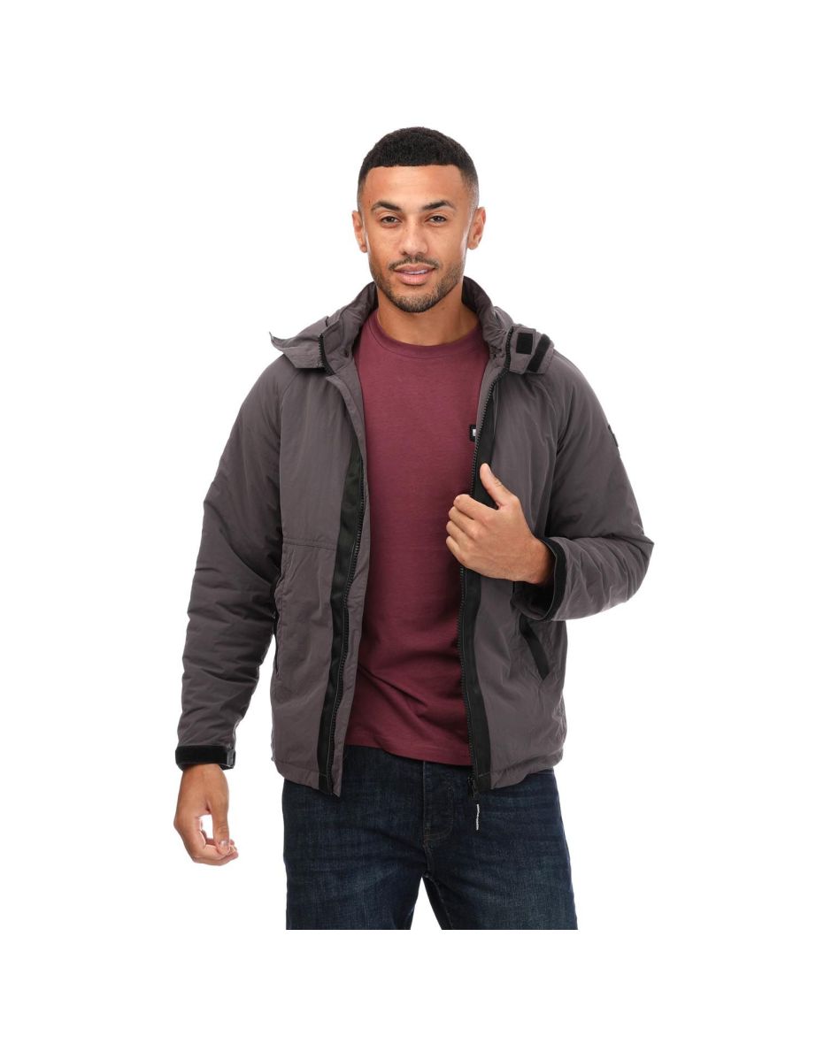 Men's Weekend Offender Vienna Nylon Jacket in Grey