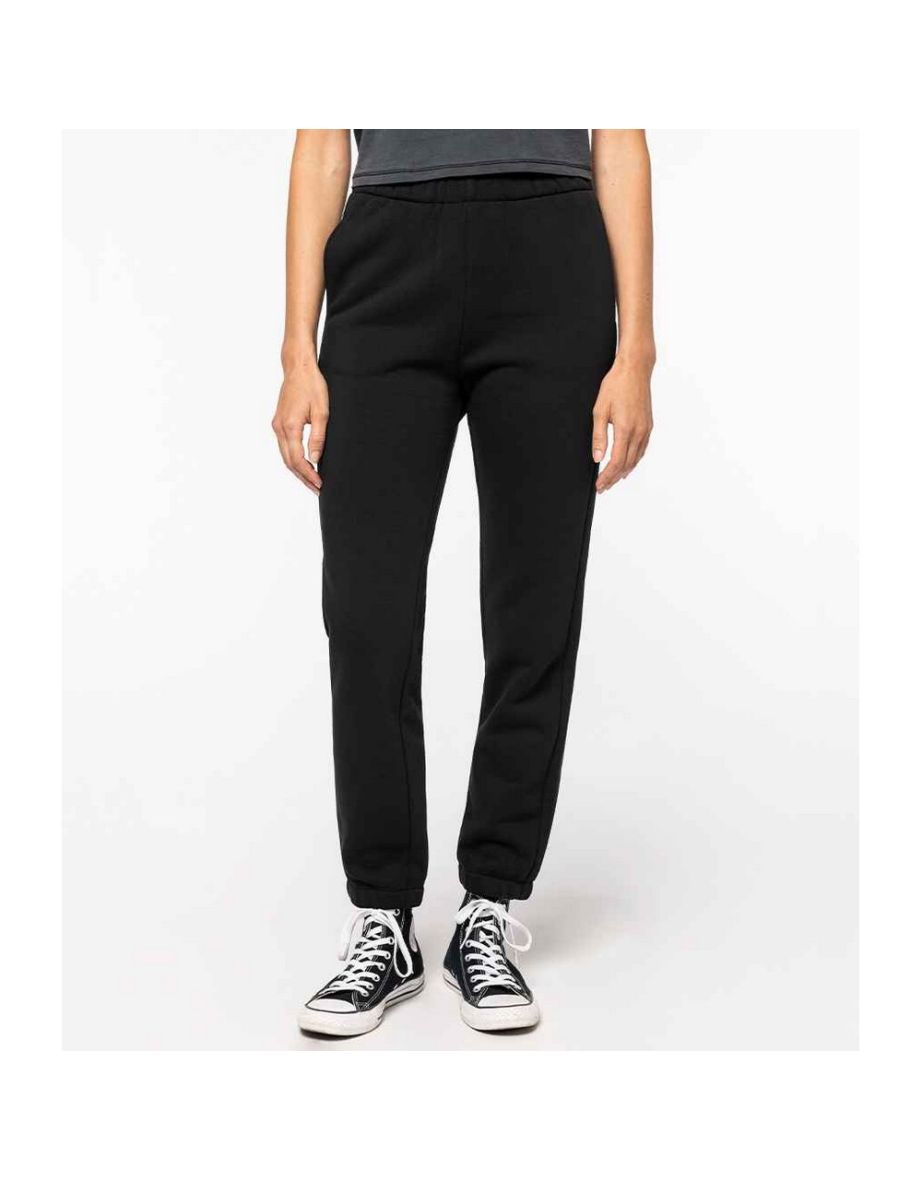 Native Spirit Womens/Ladies Jogging Bottoms - Black