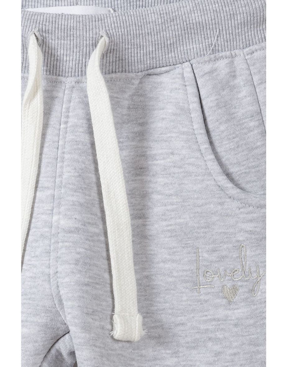 Girls 'Lovely' Fleece Joggers - 2