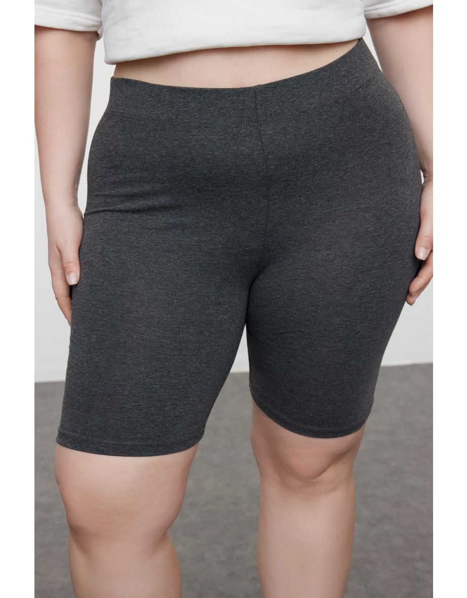 Black-Anthracite 2 Pack Knitted Tights - 8