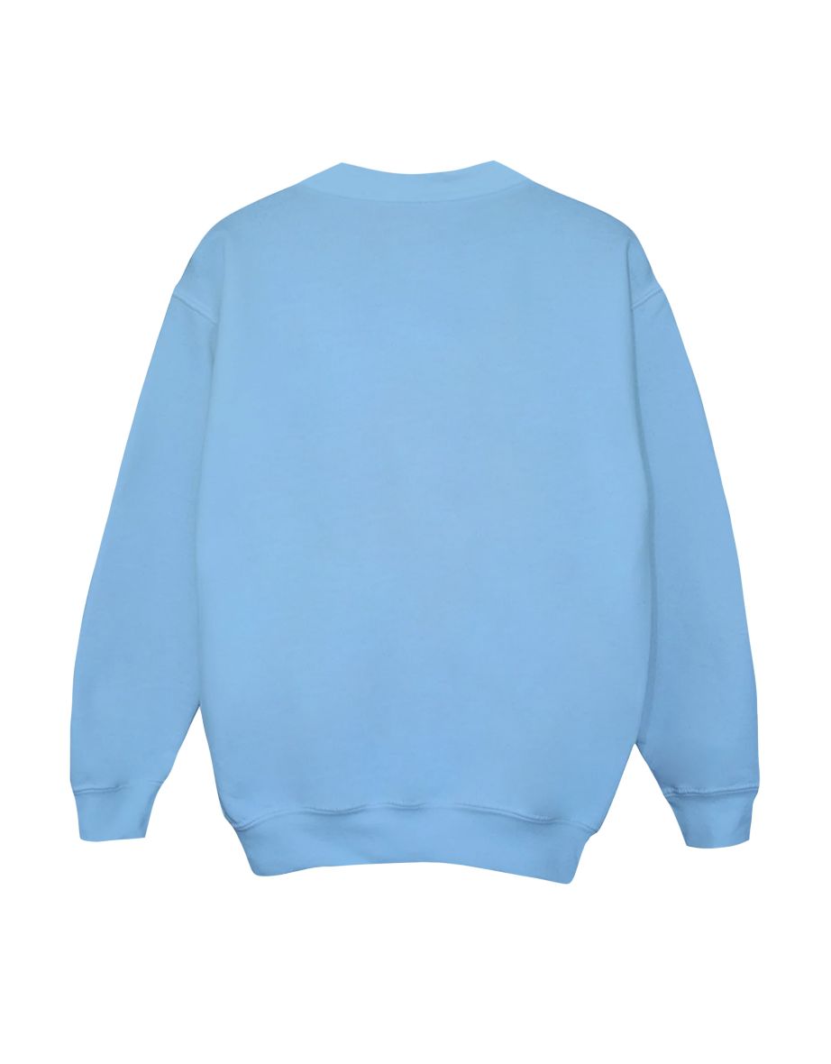 Disney Boys Dumbo Flying Elephant Sweatshirt - Baby Blue - 1