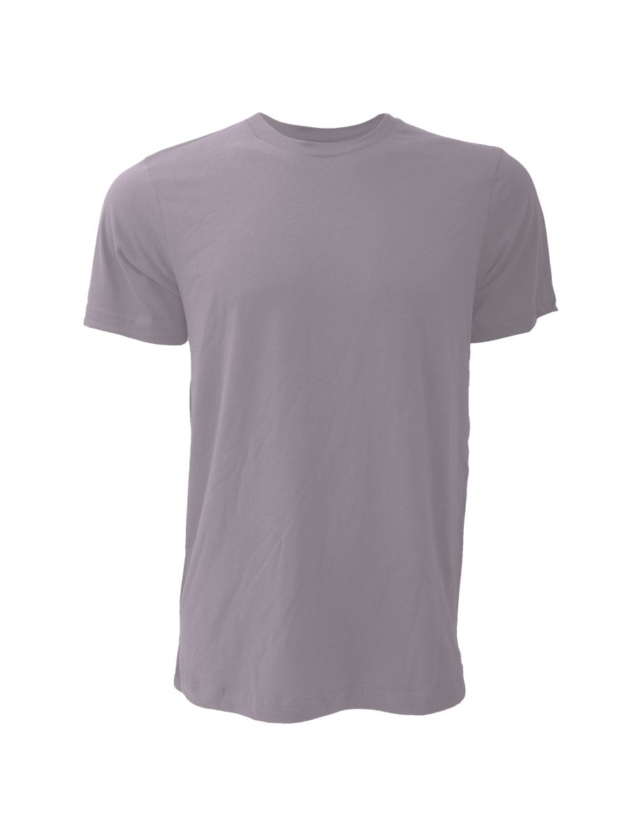 Canvas Unisex Jersey Crew Neck T-Shirt / Mens Short Sleeve T-Shirt - Storm Grey