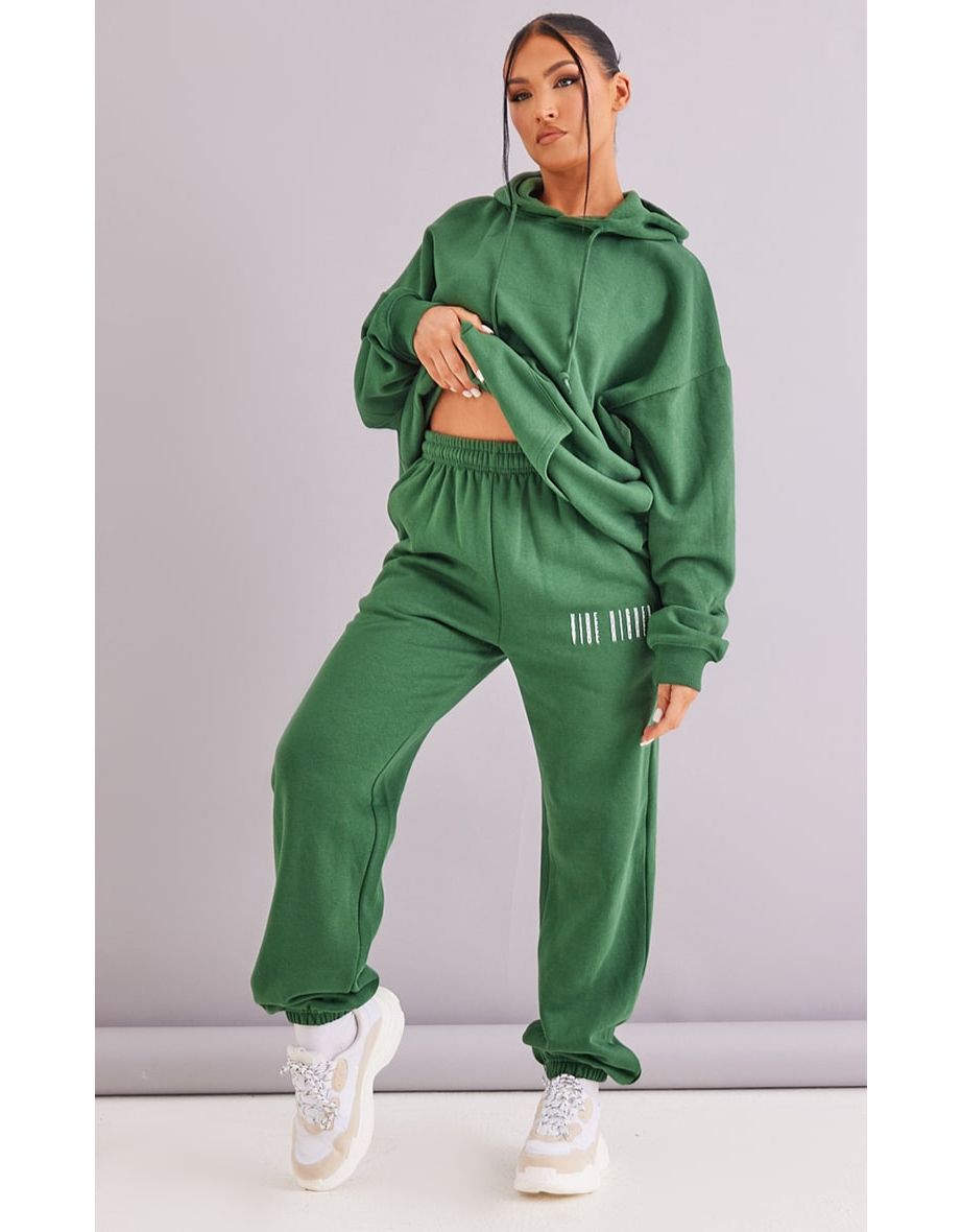 Prettylittlething Forest Green Joggers