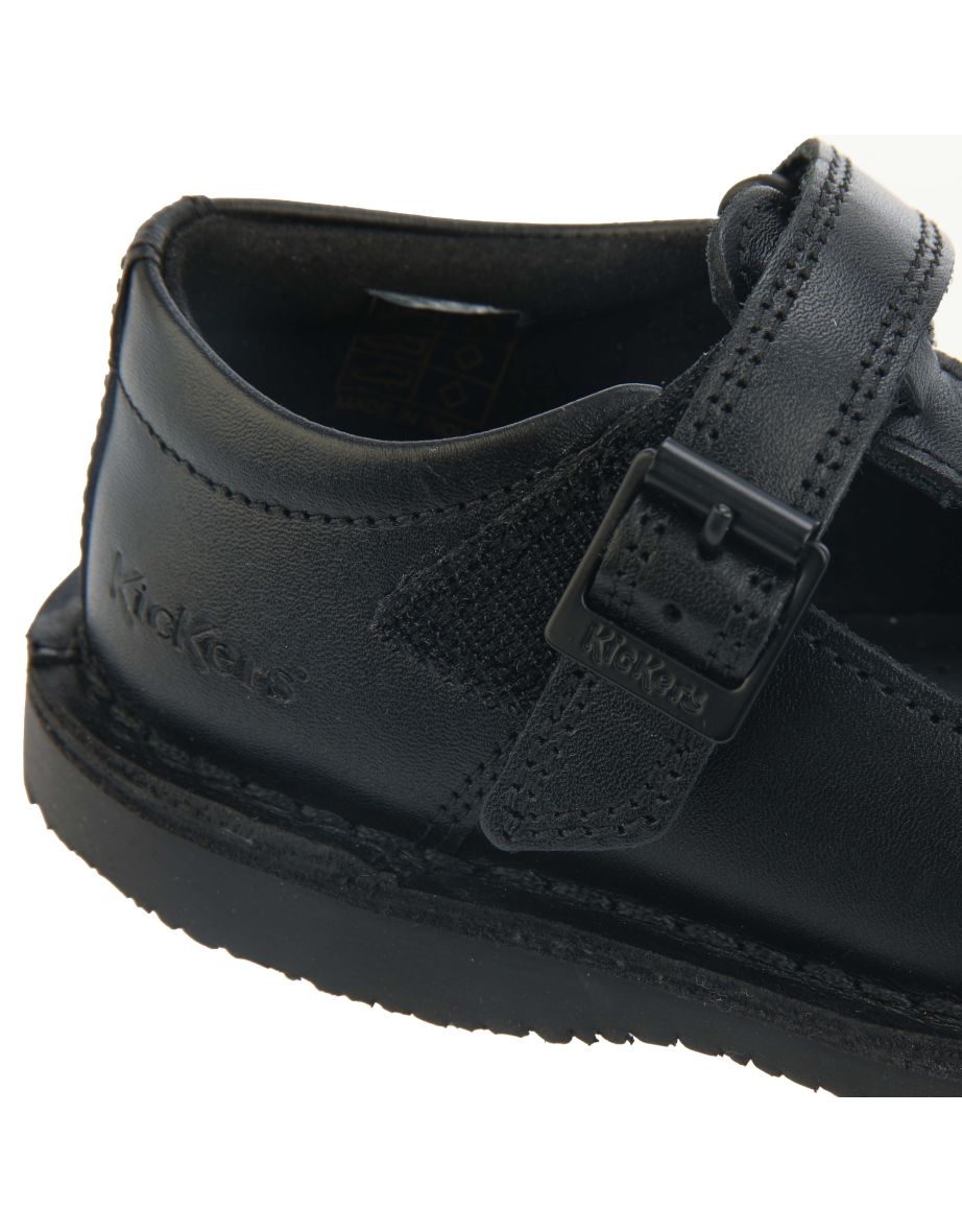 Girl's Kickers Infant Kopi Heart Shoe in Black - 5