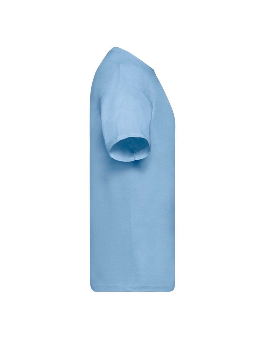 Fruit Of The Loom Mens Original Short Sleeve T-Shirt - Sky Blue - 1