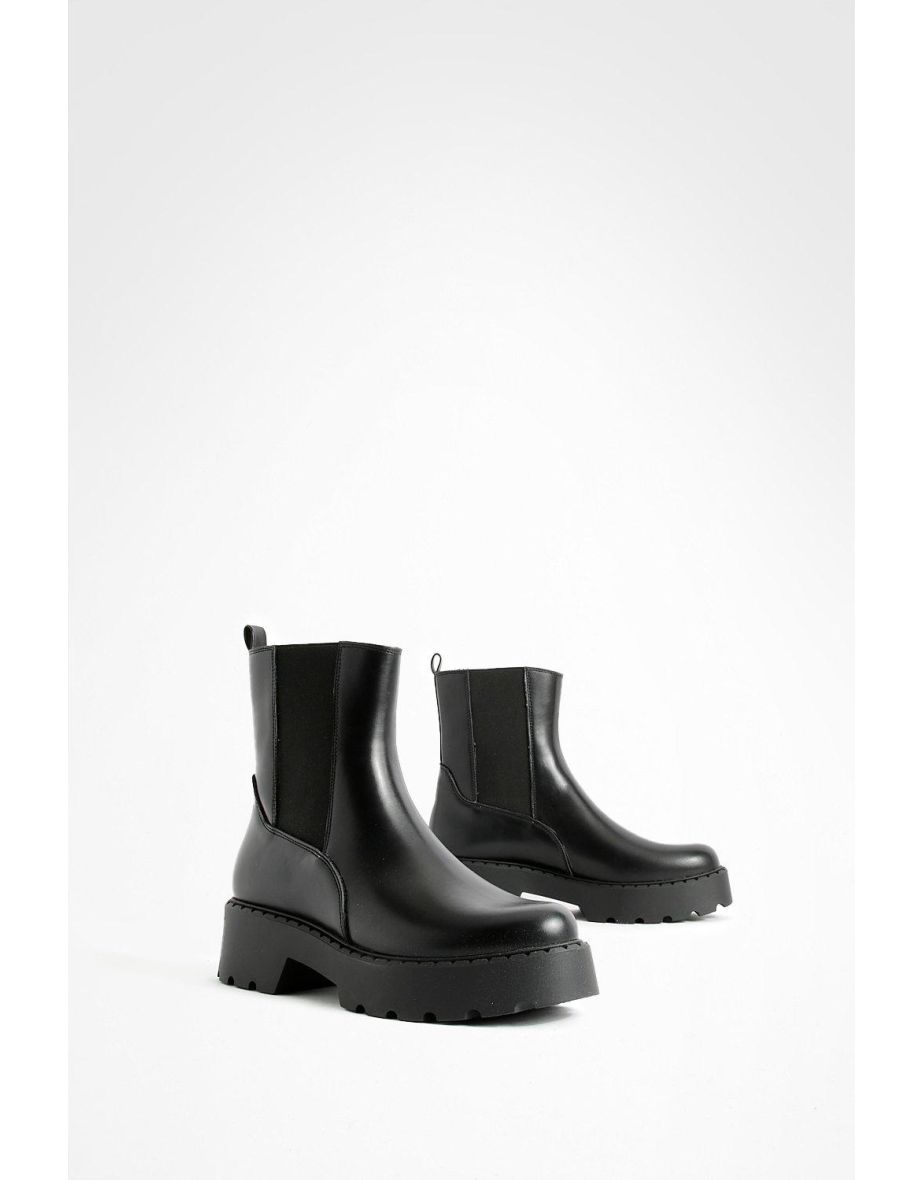 Cleated sole 2024 chelsea boots