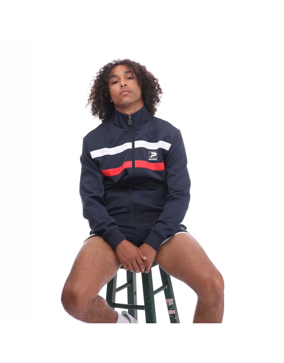 Men's Patrick Jimmy Track Top in Blue - 3