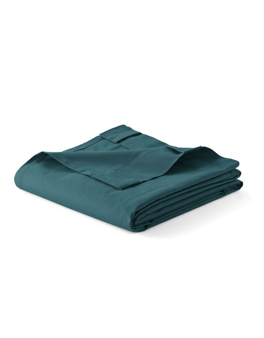 Scenario Single Cotton Curtain with Concealed Tabs - 2