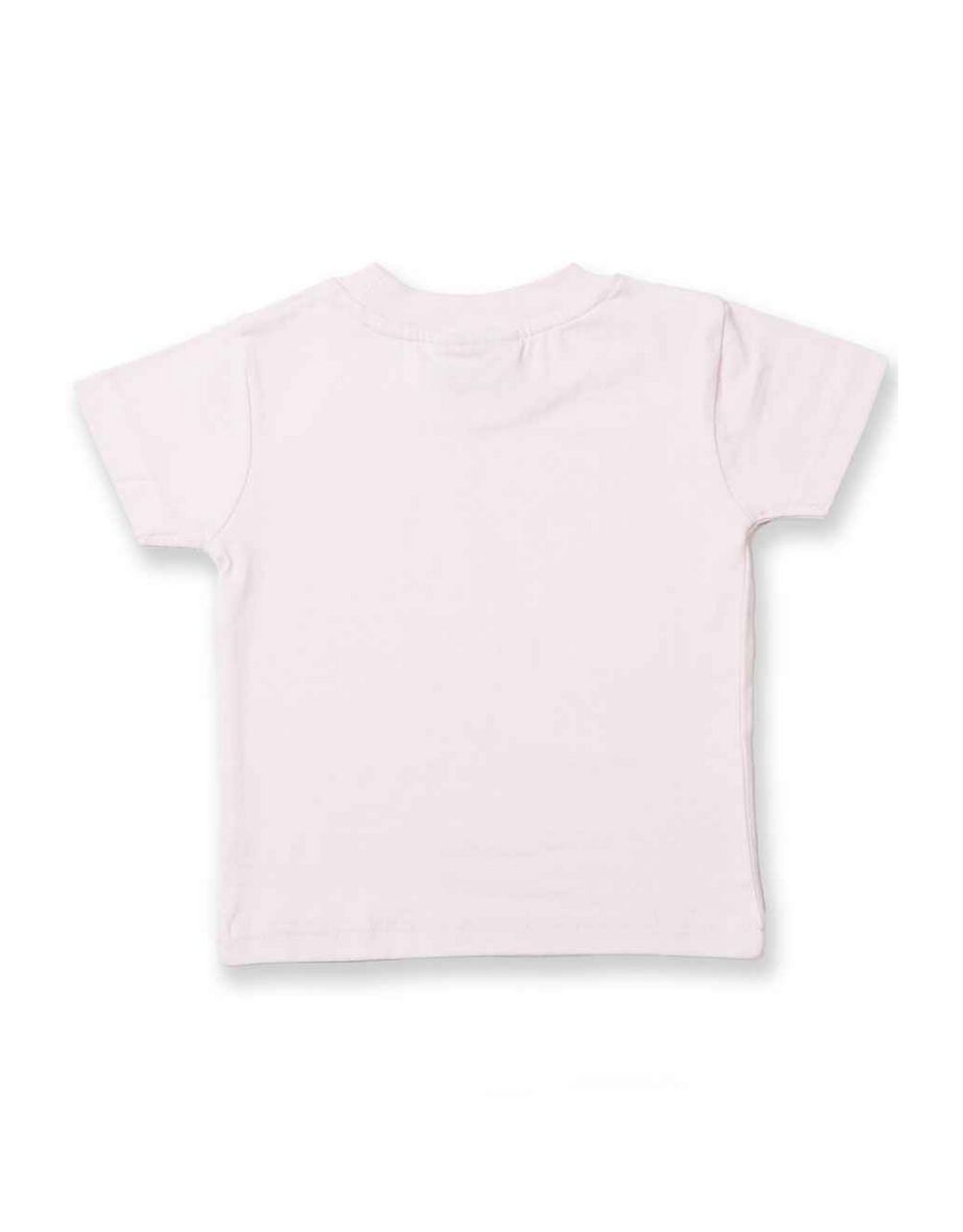 Larkwood Baby Plain T-Shirt - Pale Pink - 1