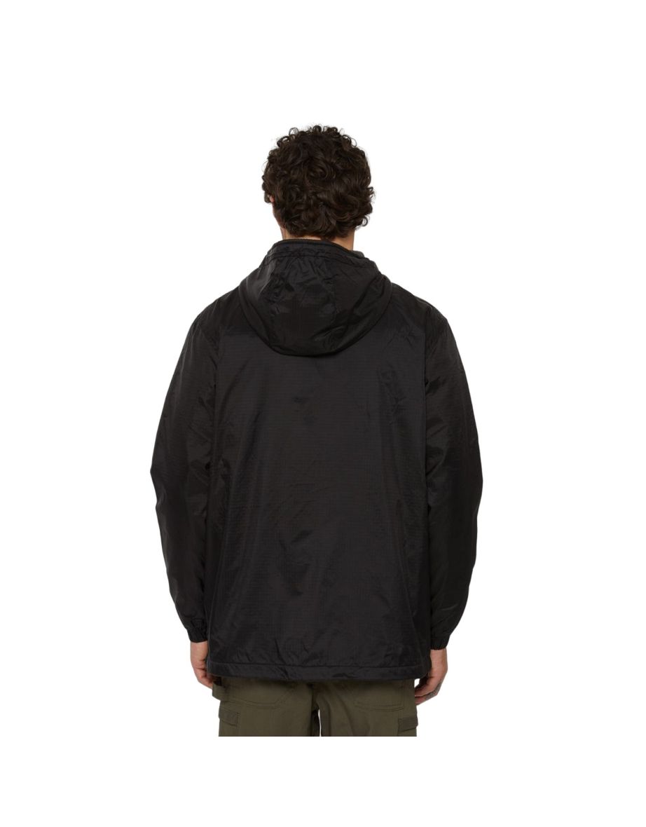 Dickies Mens Hooded Nylon Fleece Lined Jacket - Black - 3