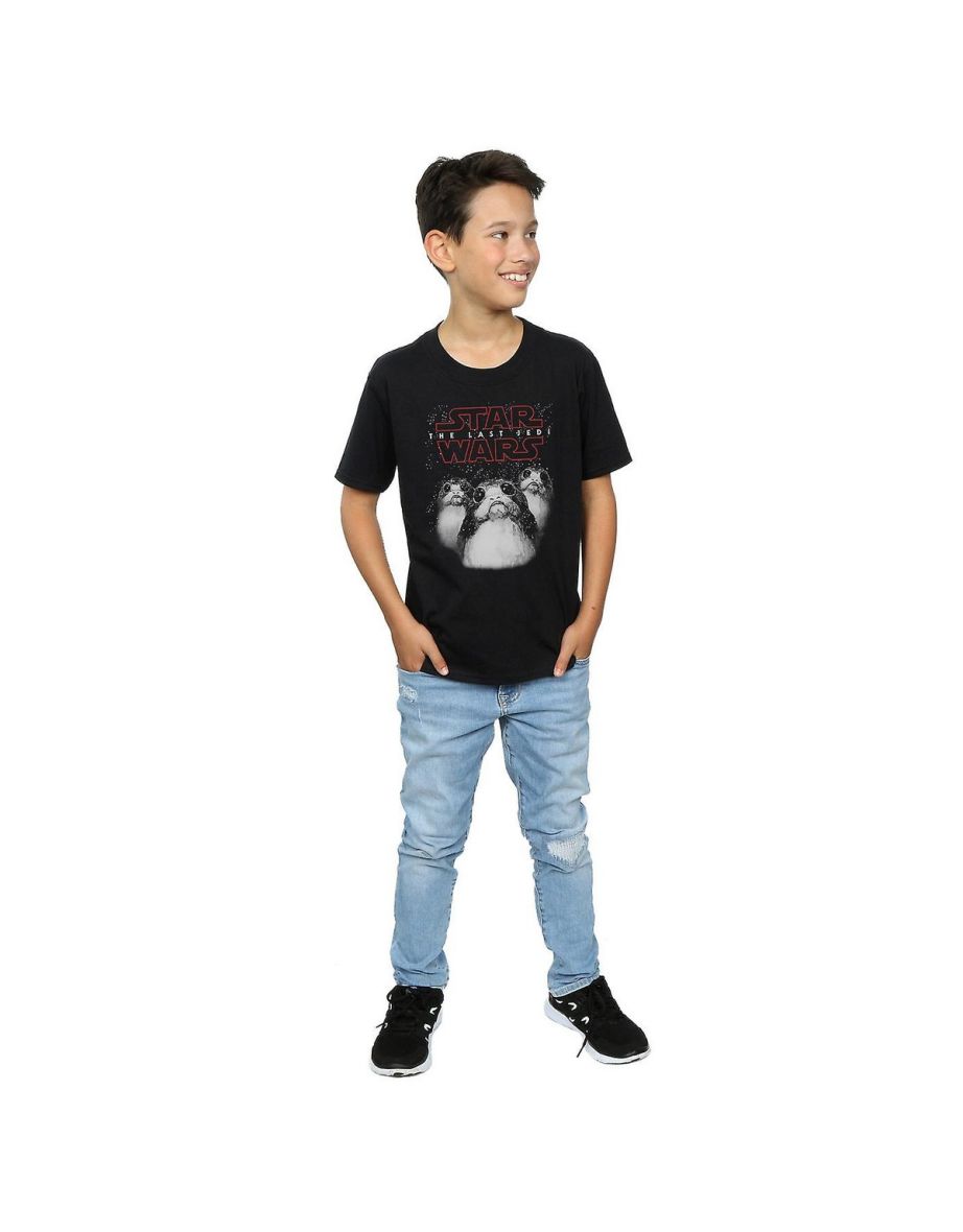 Star Wars: The Last Jedi Boys Porg Cotton T-Shirt - Black - 2