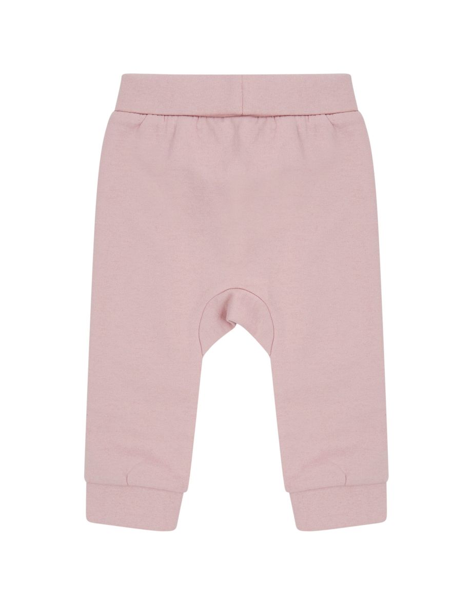 Larkwood Baby Sustainable Jogging Bottoms - Soft Pink