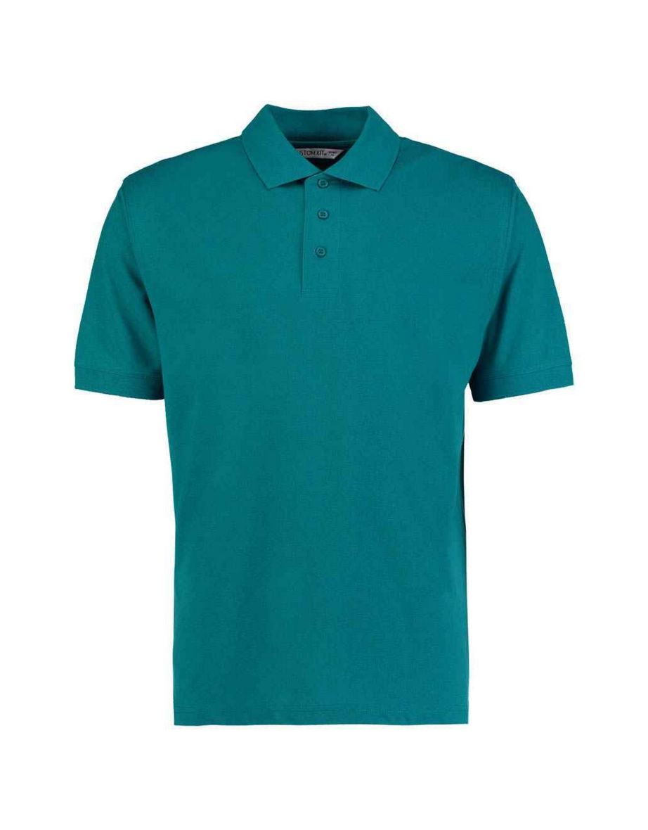 Kustom Kit Mens Klassic Piqué Polo Shirt - Jade