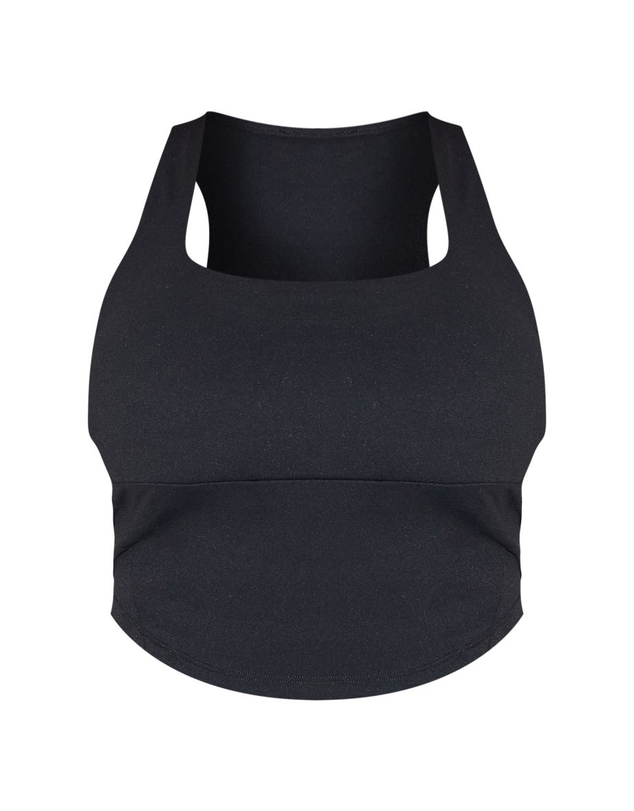 Shape Black Active Cupped Seam Detail Sports Bra - 4