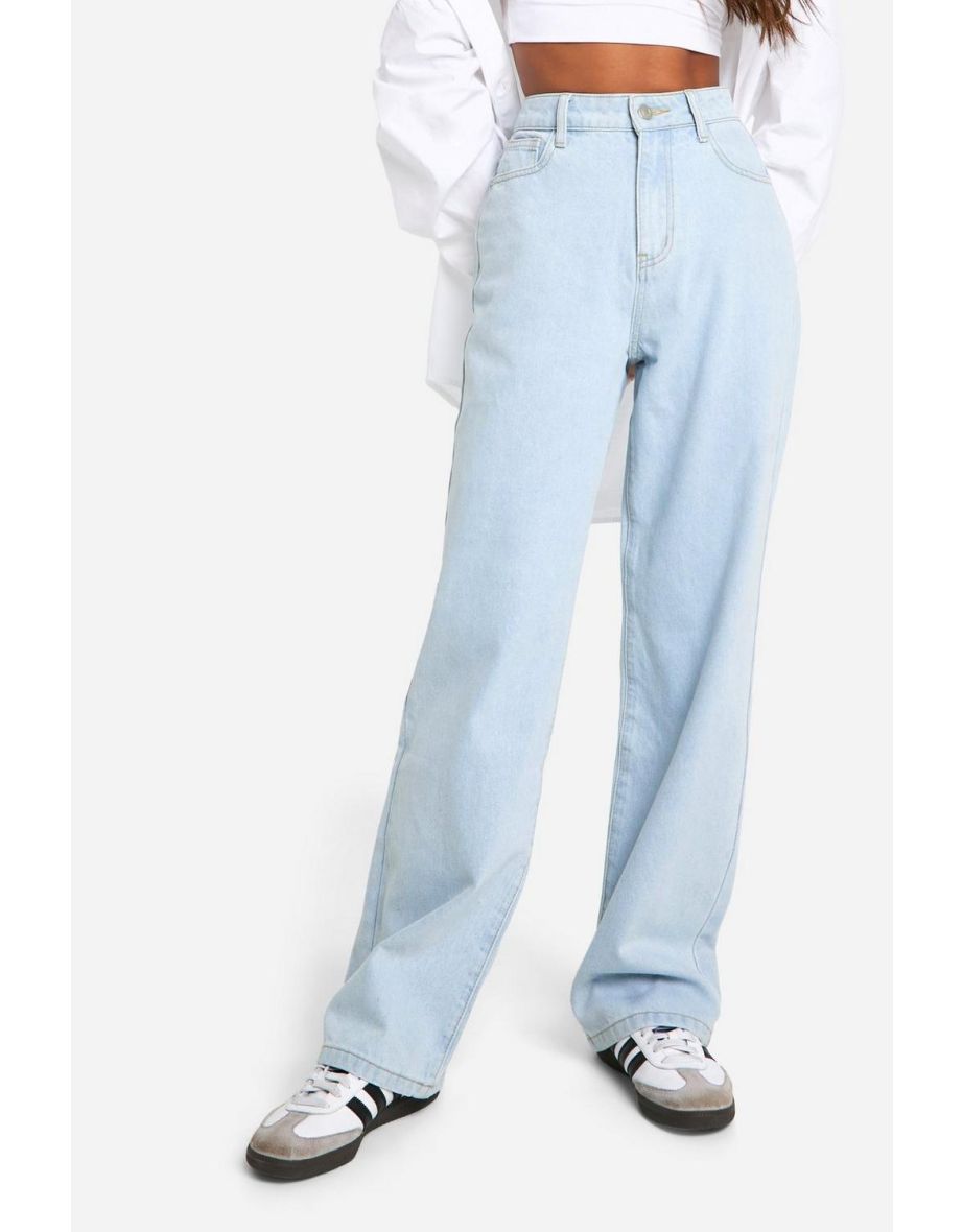 Basics High Waisted Boyfriend Jeans - 3