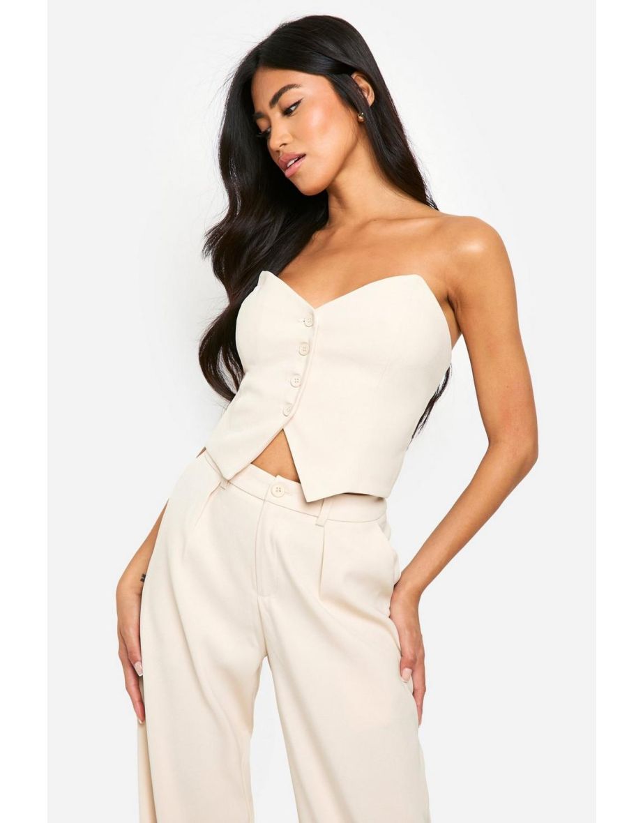 Bandeau Corset Style Waistcoat