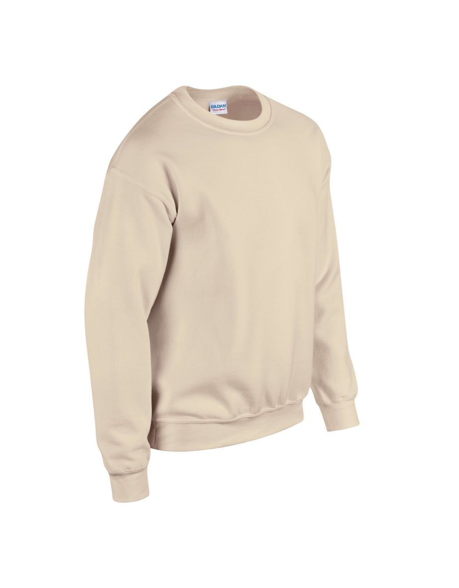 Gildan Mens Heavy Blend Sweatshirt - Sand - 2