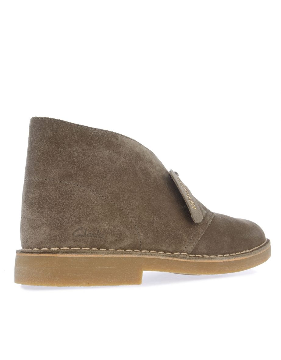 clarks taupe suede desert boot