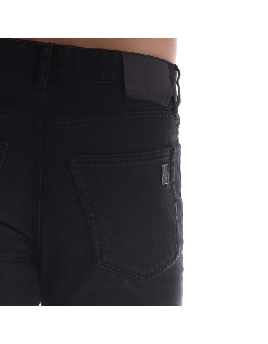 Men's Belstaff Longton Straight-Fit Jeans in Black - 2