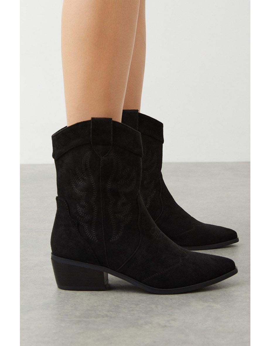 Low rise hot sale ankle boots